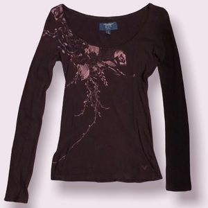 Cotton long sleeve top